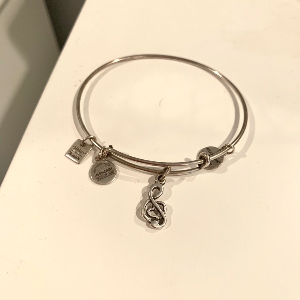 Alex and Ani music note bracelet